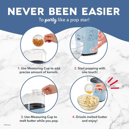 Disney | DASH Stitch Fresh Pop Popcorn Maker