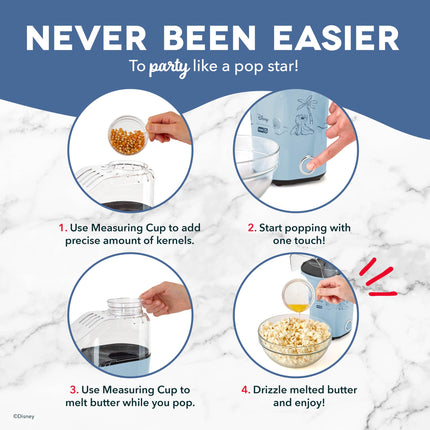 Disney | DASH Stitch Fresh Pop Popcorn Maker