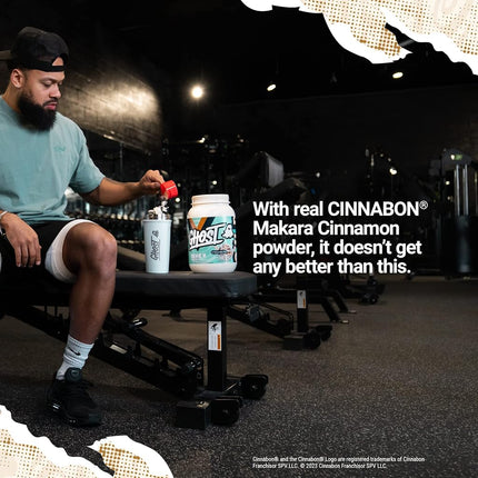Ghost Cinnabon Whey Protein Powder 907 g