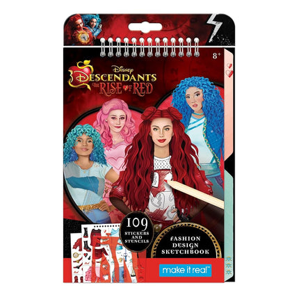 Make It Real Descendants 4 Rise of Red Fashion Sketchbook