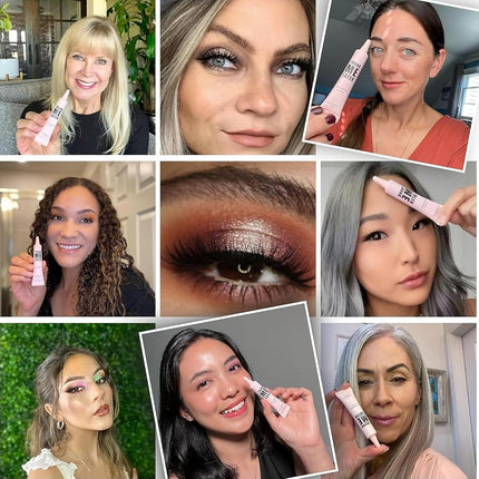 Elizabeth Mott Eye Primer Makeup Eyeshadow Base: Thank Me Later Eye Shadow Base to Prevent Oily Lids and Creasing - Clear Waterproof Eyeshadow Primer for All Shadows - Paraben Free & Cruelty Free, 10g