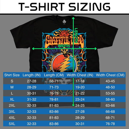Liquid Blue Men's Steal Your Trippy T-Shirt, Black, S