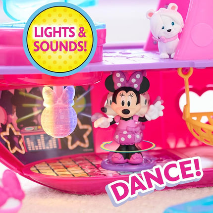 Just Play Disney Junior Minnie Mouse Bowdazzling Yacht Playset, Kids Toys for Ages 3 Up