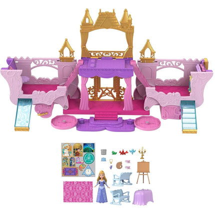 Mattel Disney Princess Carriage to Castle Transforming Playset