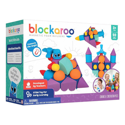 Blockaroo Magnetic Foam Building Blocks - STEM Con