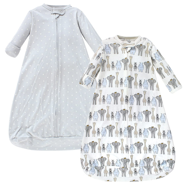 Hudson Baby Unisex Baby Cotton Long-Sleeve Wearabl