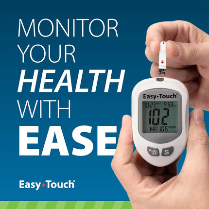 Tiras Reactivas de Glucosa EasyTouch, 50 unidades