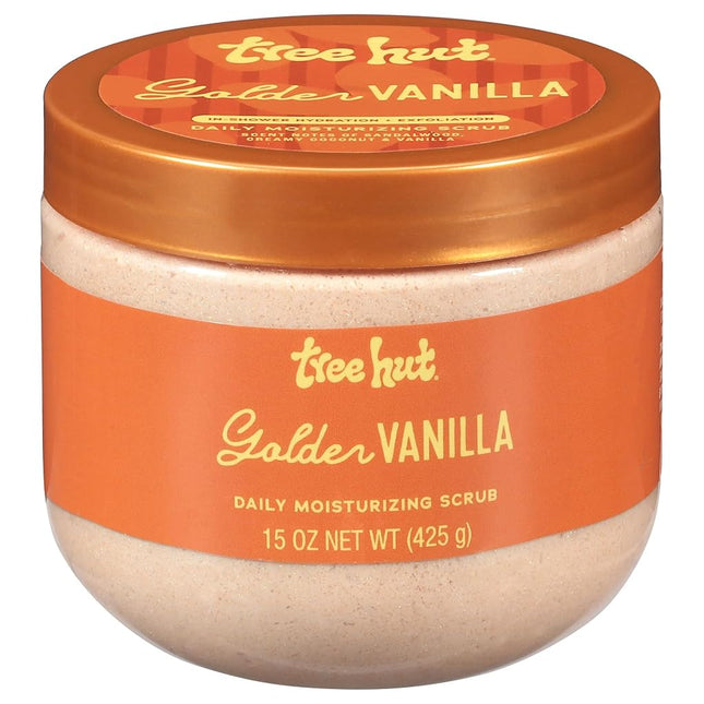 Tree Hut Golden Vanilla Daily Moisturizing Scrub, 