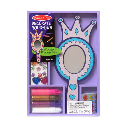 Melissa & Doug Decorate-Your-Own Wooden Princess M