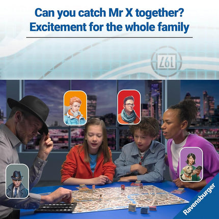 Ravensburger Scotland Yard Family Strategy Game for Adults & Kids Age 7+