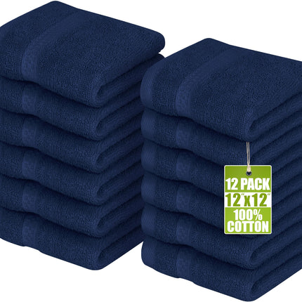 Utopia Towels Premium Washcloth Set, 12 by 12 Inch