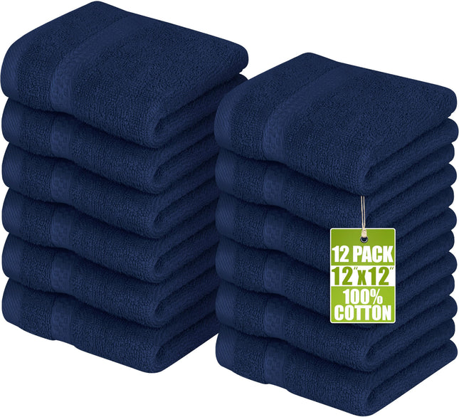Utopia Towels Premium Washcloth Set, 12 by 12 Inch