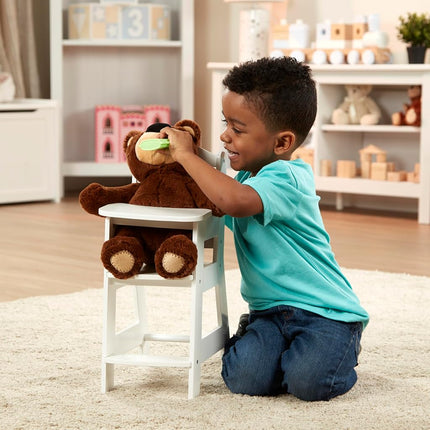 Melissa & Doug Play High ChairPretend Play High Chair Baby Doll Accessories