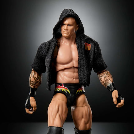 Mattel WWE Ultimate Edition Action Figure and Accessories Set 6-inch Randy Orton Collectible Figure with Interchangeable Heads and Hands and 30 Points of Movement - JHV98