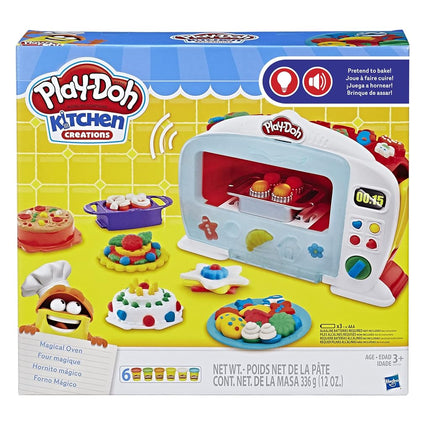 Play-Doh Kitchen Creations Magical Oven Play Food Set for Kids 3 Years and Up with Lights, Sounds, and 6 Non-Toxic Colors (Amazon Exclusive)