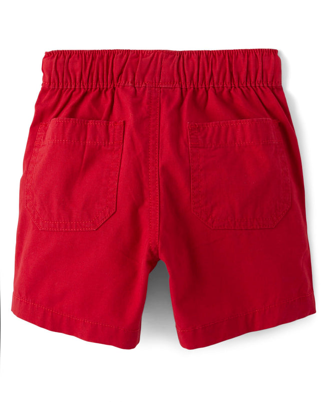 The Children's Place Baby Single and Toddler Boys Pull on Jogger Shorts, Tidal Single, 18-24 Months