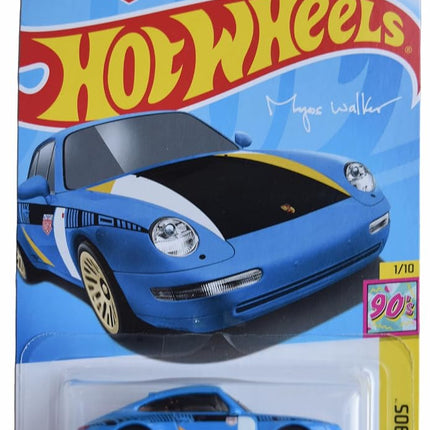 Hot Wheels '96 Porsche Carrera, HW The '90s 1/10 [Blue] 174/250