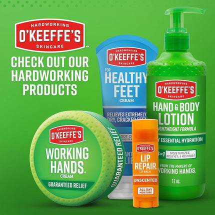 O'Keeffe's Working Hands Cream 85g Tube. Relieves & Repairs Very Dry Hands
