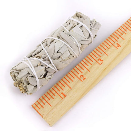 White Sage Smudge Sticks 4 Inch | Organic White Sage Smudging Wands | Bulk Quantities for Home Cleansing, Meditation, & Smudging Rituals | Sustainably Sourced California White Sage (25)