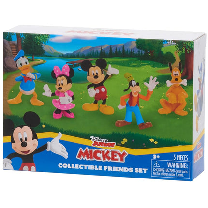 Just Play Disney Junior Mickey Mouse Collectible Figures Set, 5 Pack, 3 Inch Collectable Figures, Kids Toys Ages 3+