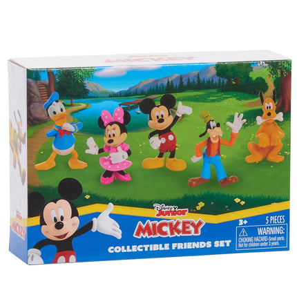 Just Play Disney Junior Mickey Mouse Collectible Figures Set, 5 Pack, 3 Inch Collectable Figures, Kids Toys Ages 3+