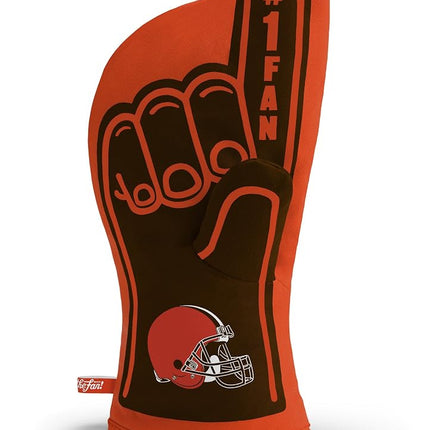 YouTheFan NFL Cleveland Browns #1 Oven Mitt Team C