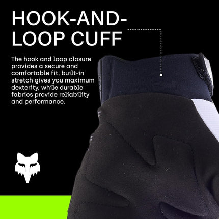 Fox Racing Dirtpaw Glove - Black, windbreaker, Men's, Black, 2X