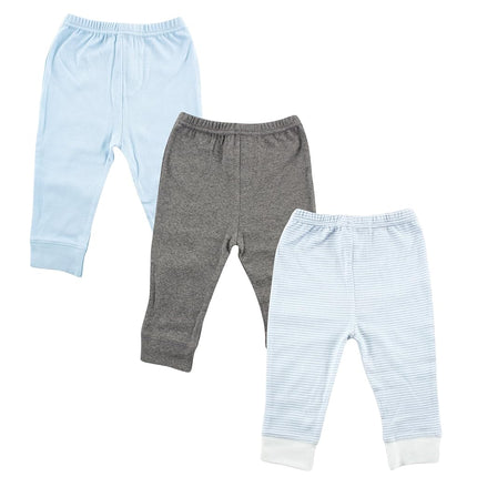 Luvable Friends Baby Tapered Ankle Pants, Light Bl