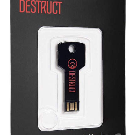 Destruct USB gadget - Herramienta de borrado de datos de computadora - Borre su disco duro - Destrucción de grado militar l Borre todos sus datos l Borrado de disco duro de PC l Venda su laptop limpia