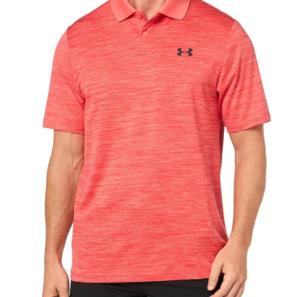 Under Armour Mens Golf Polo Shirt, (811) COHO/Black, M Long