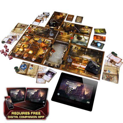 Fantasy Flight Games| Mansions of Madness Second Edition | Board Game | Ages 14+ | 1-5 Players | 120-180 Minute Playing Time