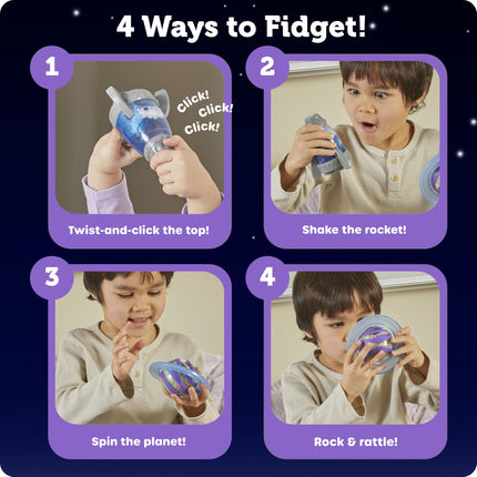 Learning Resources Soothing Space Sensory Fidget Set, Toddler Game, Sensory Toys for Kids with Autism, SEL Toy, Baby Bath Toys, Toddler Gifts, Ages 3 4+