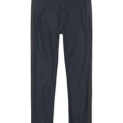 Legging 3/4 grande fille The Children's Place, TRUEINDIGO 0269, XS (4)