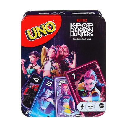 Mattel Games UNO Netflix KPop Demon Hunters Card Game Card Game