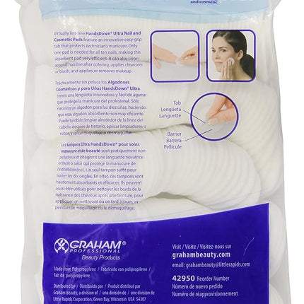 Graham Handsdown Ultra Nail & Cosmetic Pads