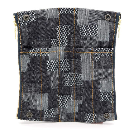 Ludite LDD-BNPN-101 Bendy Pen Case, Denim Patchwork