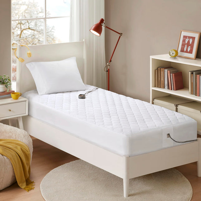 Beautyrest Cotton Heated Mattress Pad - Bed Warmer