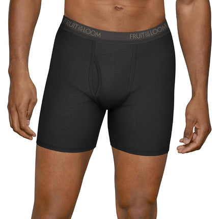 Bóxers de microfibra Fruit of the Loom para hombre (talla XXL), surtido, XX-Large