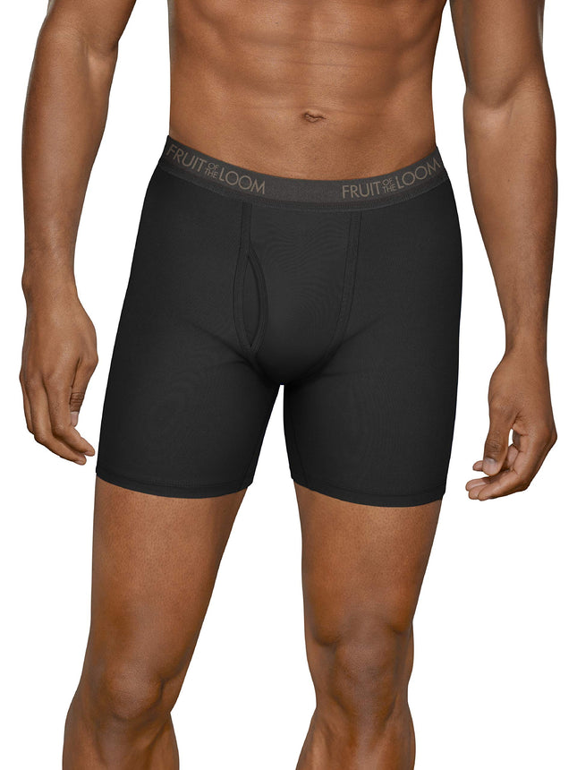 Bóxers de microfibra Fruit of the Loom para hombre (talla XXL), surtido, XX-Large
