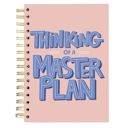 Graphique Hardbound Spiral Journal | Master Plan D
