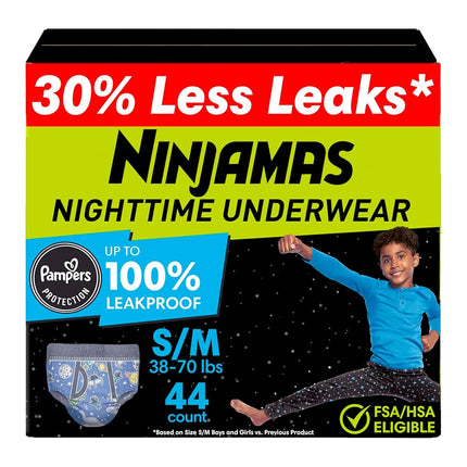 Pampers Ninjamas, Disposable Underwear, Nighttime 
