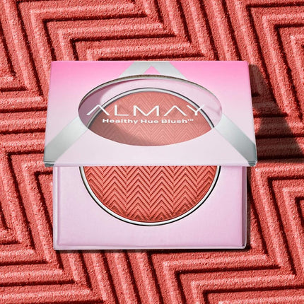 Almay Colorete, Maquillaje Facial, Polvo de Alta Pigmentación, Tono Saludable, Hipoalergénico, 200 So Peachy, 0.32 Oz