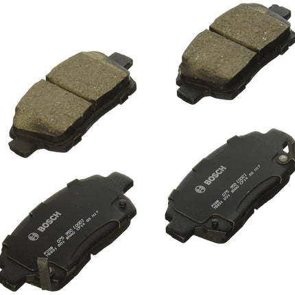 BOSCH BC990 QuietCast Premium Ceramic Disc Brake Pad Set - Compatible with Select Scion iQ, xA, xB; Toyota Echo, MR2 Spyder, Prius; FRONT