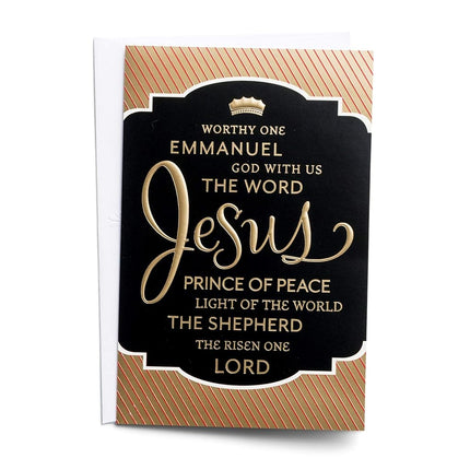 Dayspring Worthy One - 50 Christmas Boxed Cards, M
