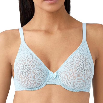Wacoal Women's Halo Lace Unlined Mid Coverage Unde