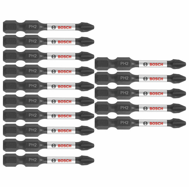 BOSCH ITPH2215 15-Pack 2 in. Phillips #2 Impact To