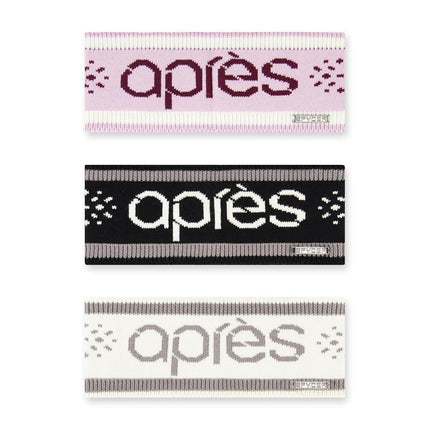 Spyder Womens Intarsia Apres Ski Knit Headband, Orchid, One Size