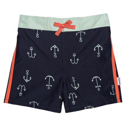 Gerber Boys' Rashguard Set, Anchors, 2T
