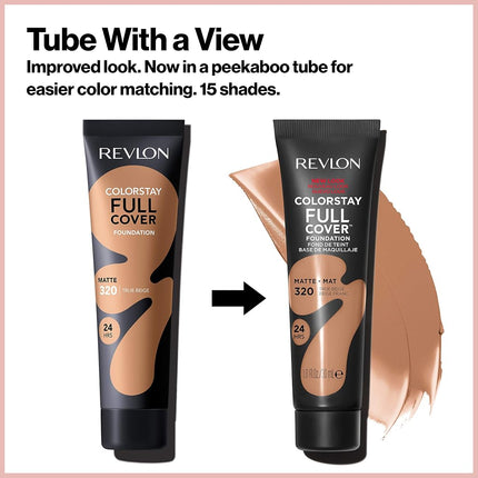Revlon ColorStay Full Cover Foundation, 150 Buff, 30ml