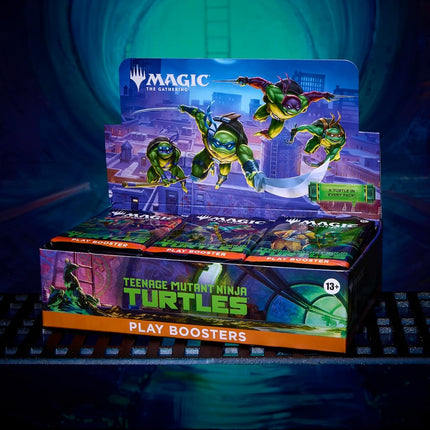 Magic: The Gathering | Teenage Mutant Ninja Turtles - Play Booster Box | 30 Packs | Collectible Trading Card Game